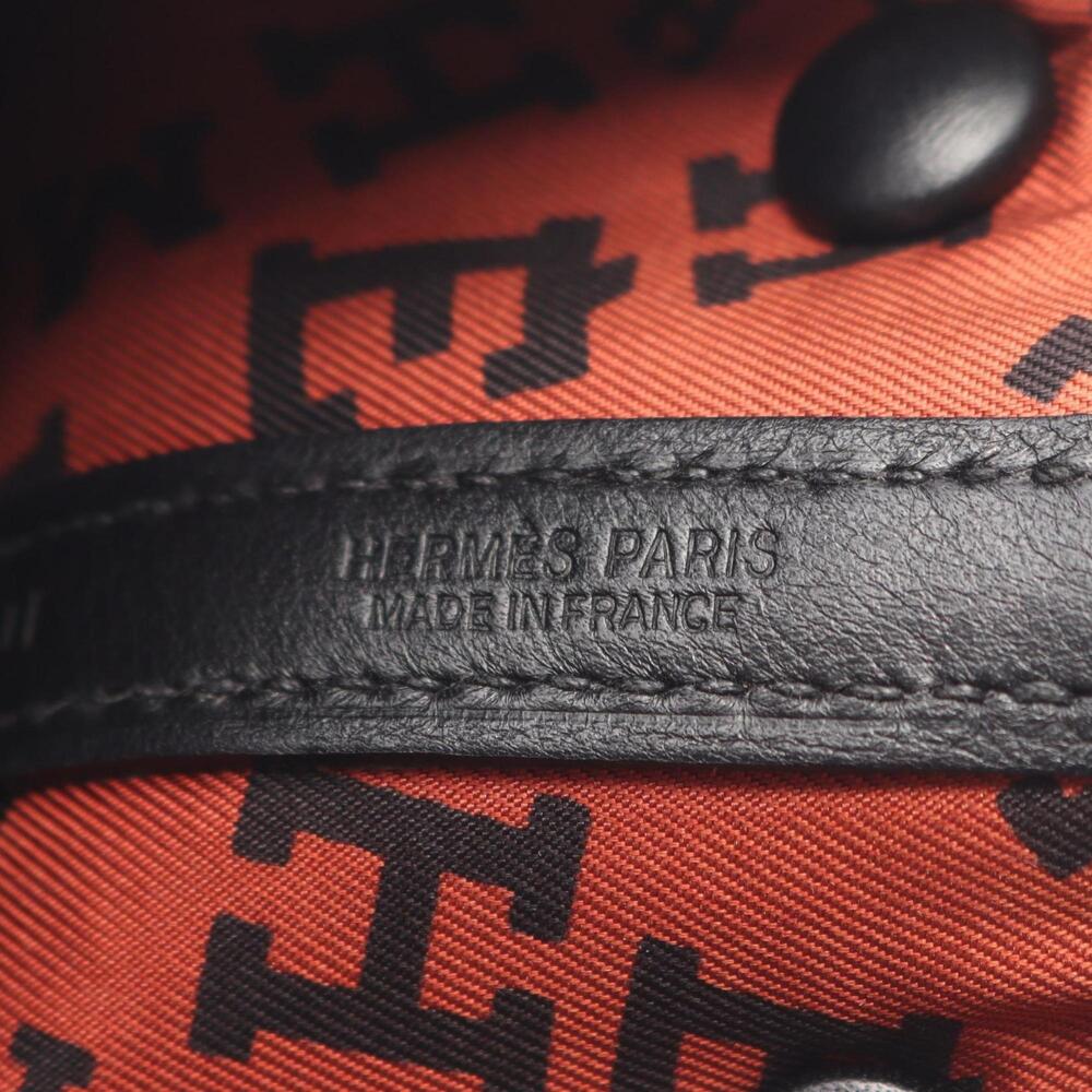 Hermes Hermès Garden Twilly TTPM Handbag, Leather, Swift Women's, Black - Picture 4 of 15